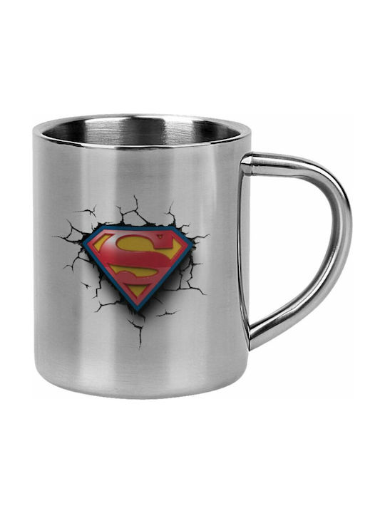 Koupakoupa Becher Metallisch Silber 300ml