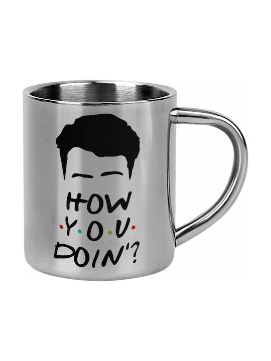 Koupakoupa Mug Metallic Silver 300ml
