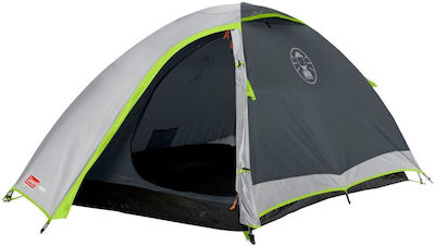 Coleman Darwin 2 Σκηνή Camping Igloo Γκρι με Διπλό Πανί 4 Εποχών για 2 Άτομα 210x140x100εκ.