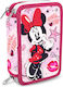 Disney Mouse Κασετίνα Γεμάτη Ροζ