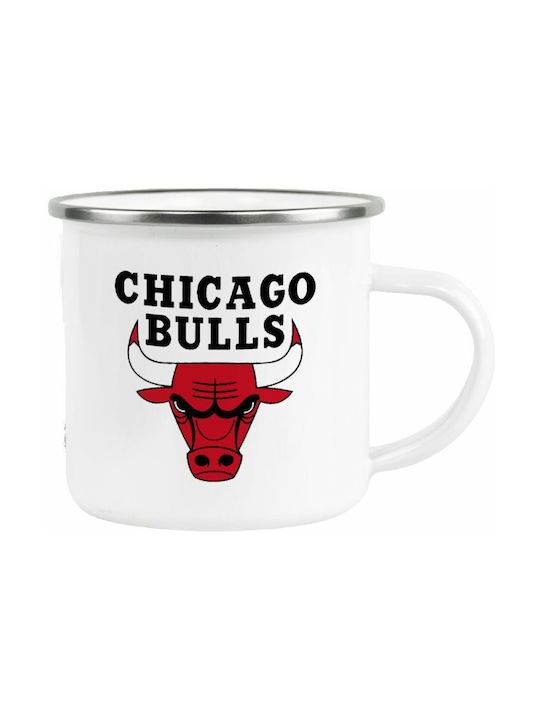 Koupakoupa Mug Metallic White 330ml