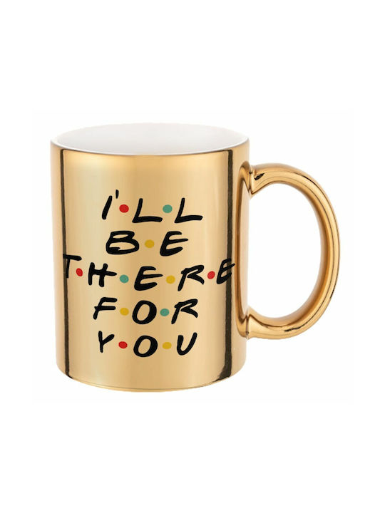 Koupakoupa i i'll Mug Ceramic Gold 330ml