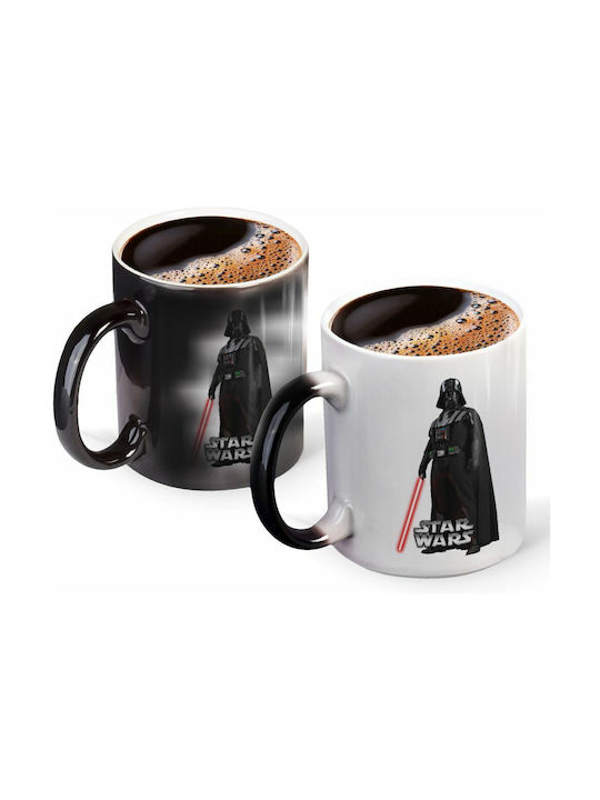 Koupakoupa Heat Change Mug Ceramic Black 330ml