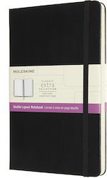 Moleskine Σημειωματάριο Ριγέ με Λάστιχο