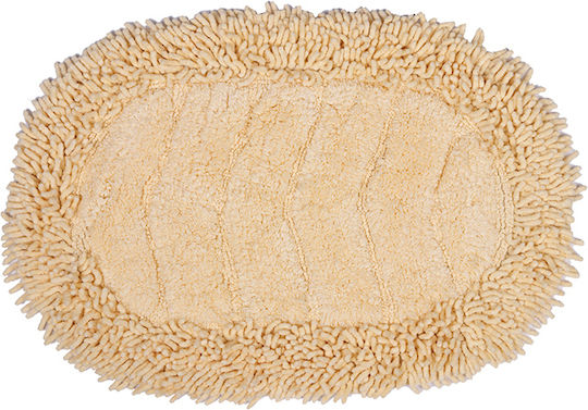 Covoare de baie Bumbac Oval SKXAL-002 Bej 40x60cm
