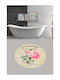 Mijolnir Bath Mat Round Ecru Width 100cm