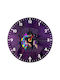 Koupakoupa Wall Clock Wooden Purple Ø20cm