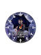 Koupakoupa Wall Clock Wooden Purple