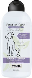 Wahl Professional Four in One Dog Shampoo with Fabric Softener 750ml 826gr