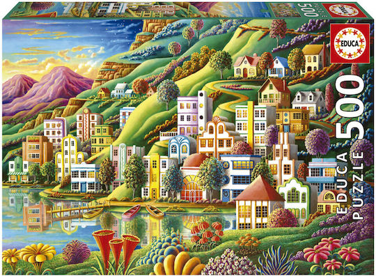 Versteckter Hafen Puzzle 2D 500 Teile
