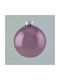 Ornament suspendat Glob De sticlă Violet 10buc