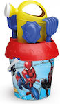 Zanna Toys Spiderman Σετ Κουβαδάκι Παραλίας με Αξεσουάρ από Πλαστικό (6τμχ)