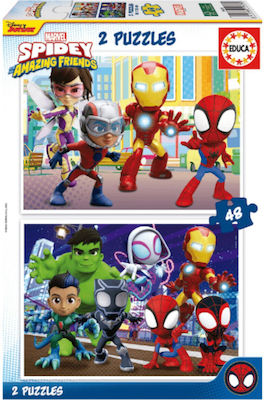 Kids Puzzle Spidey & His Amazing Friends 96pcs Educa