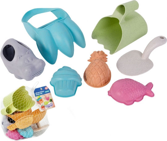Woopie Инструменти за игра на пясък в Зелен цвят (7бр)