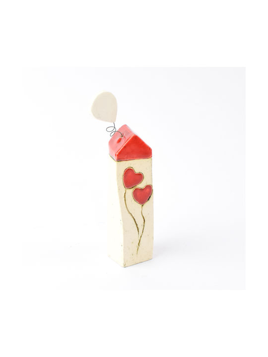 din Ceramică Red 2x2x11.5cm 1buc