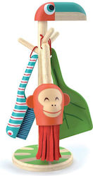 Djeco Wooden Cleaning Toy For Age 3+ Djeco Wooden Cleaning Toy For Age 3+