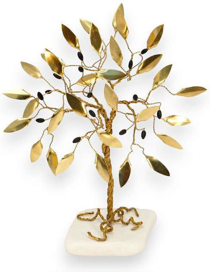 Epilekton Art Decorative Olive made of Metallic 25x20cm 1pcs
