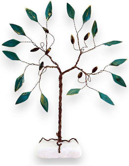 Epilekton Art Copper Olive Table Decor 16x16cm