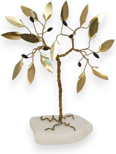 Epilekton Art Decorative Olive made of Metallic 16x16cm 1pcs