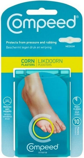 Compeed Подложки за крака Corn Plasters за Крака Medium 10бр