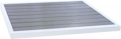 Avant Garde Table Surface Aluminum 80x80cm 17884-76129 Avant Garde Table Surface Aluminum 80x80cm 17884-76129