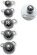 Behr Flex Heads 70-877 Fishing Hooks Set 7 Units 8g