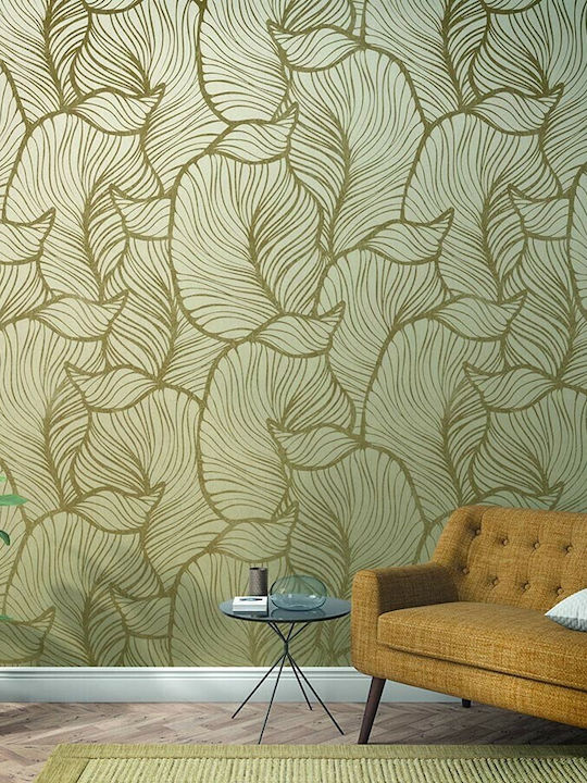 Wallpaper Vinyl Beige L270xW159cm Washable