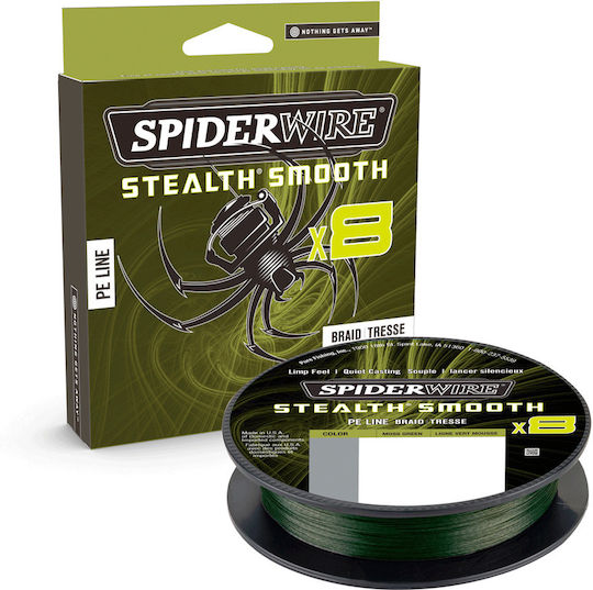 Spiderwire Stealth Smooth 8 Νήμα Ψαρέματος 150m / 0.09mm / 7.5kg