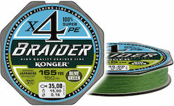 Konger Braider Νήμα Ψαρέματος 150m / 0.2mm