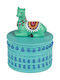 Decorativ Lama din Polirășină 6x6x8cm 1buc