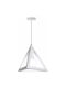 Stimeno Pendant Light White with Socket E27 16x116x116cm