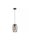 Stimeno Pendant Light Single-Light Rail for Socket E27 Black