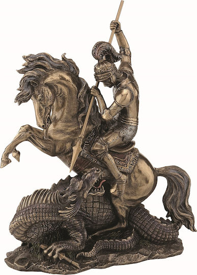 Dekorativ Statuette aus Metall 31.5cm 1Stück