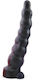 Oxballs Glass Dildo Black 20cm