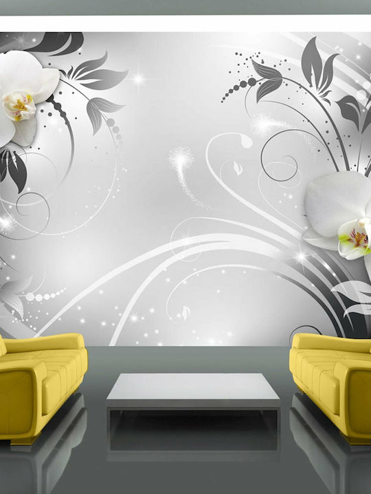 Wall Mural Fabric Silver L100xW70cm