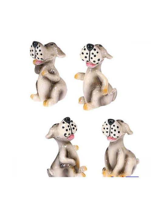 Knorr Prandell Set Figuri Decorative din Material Ceramic 3cm 4buc
