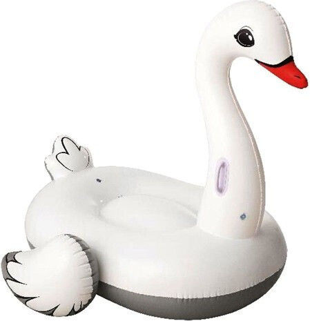 Bestway Aufblasbares Weiterfahren Meeres-Schwan Weiß 196x174cm