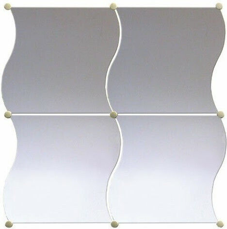 Innova Wandspiegel 30x30cm 4Stück