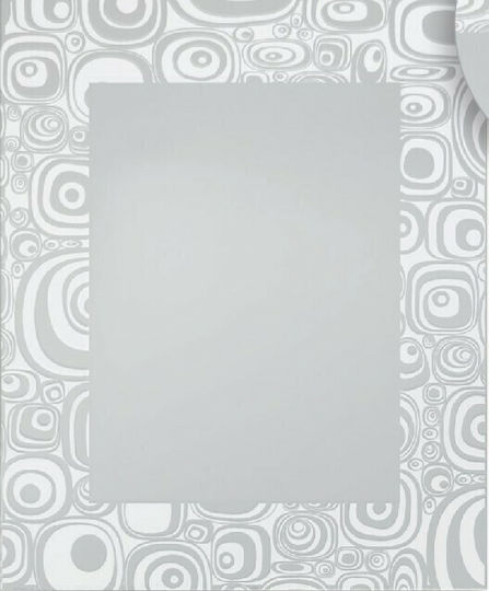 Innova Καθρέπτης Τοίχου με Πλαστικό Πλαίσιο 50x40cm