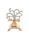 Tabletop Lucky Charm Little Tree White made of Wood 1pcs