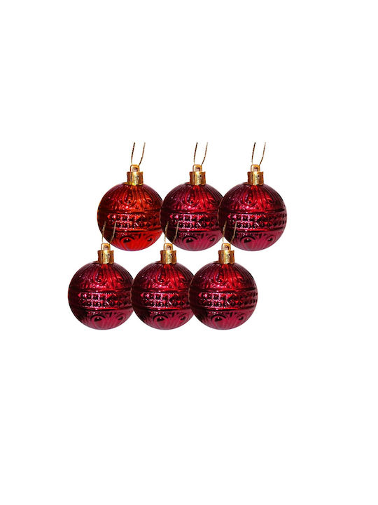 Christmas Ball Ornament Red