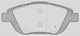 Open Parts Bremsbelag für Citroen C3