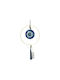 Hanging Lucky Charm Burner Blue 20x32cm 1pcs