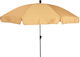 Umbrelă de Plajă cu Diametru de 2m Galbenă