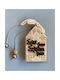 LifeLikes Tabletop Lucky Charm Home Beige made of Wood 1pcs