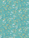 Wallpaper Vinyl Green L1000xW53cm Washable