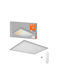 Ledvance Παραλληλόγραμμο Χωνευτό LED Panel 22W με Θερμό Λευκό Φως 3000K