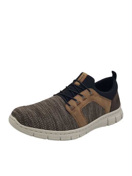 Rieker Ανδρικά Ανατομικά Sneakers Μπεζ