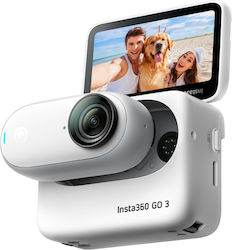 Insta360 GO 3 64GB Action Camera 2K με WiFi Λευκή με Οθόνη 2.2"