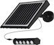 Eko Light Wall Mounted Solar Light 8W Natural White 4000K with Motion Sensor IP65 24.5cmx5cmcm
